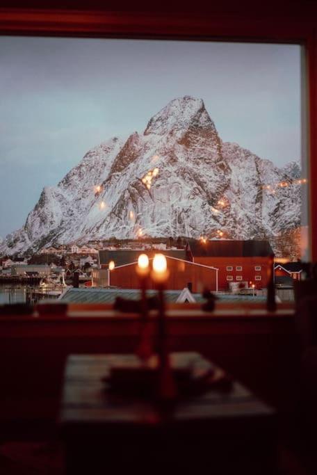 Reine Front View - Mountain & Seaview Villa Exterior photo